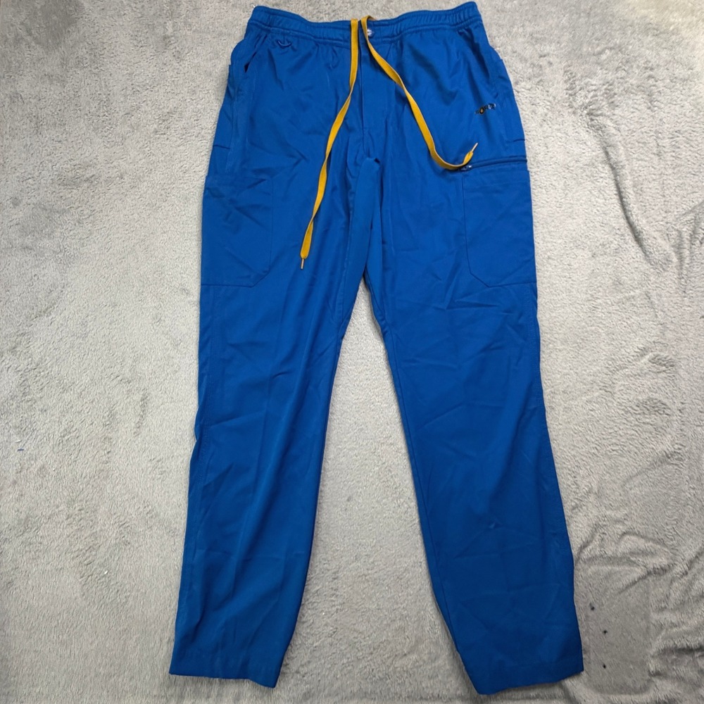 Carhartt Force Mens Scrub Pants Royal Blue C55106 Medium Regular Cargo